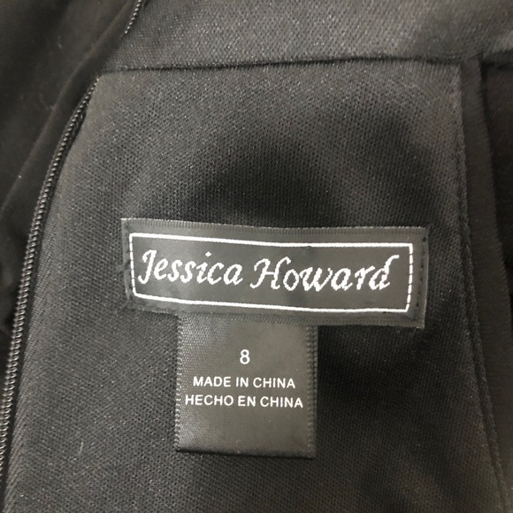 Women’s Black Dress. Size 8. Jessica Howard. - Picture 6 of 7